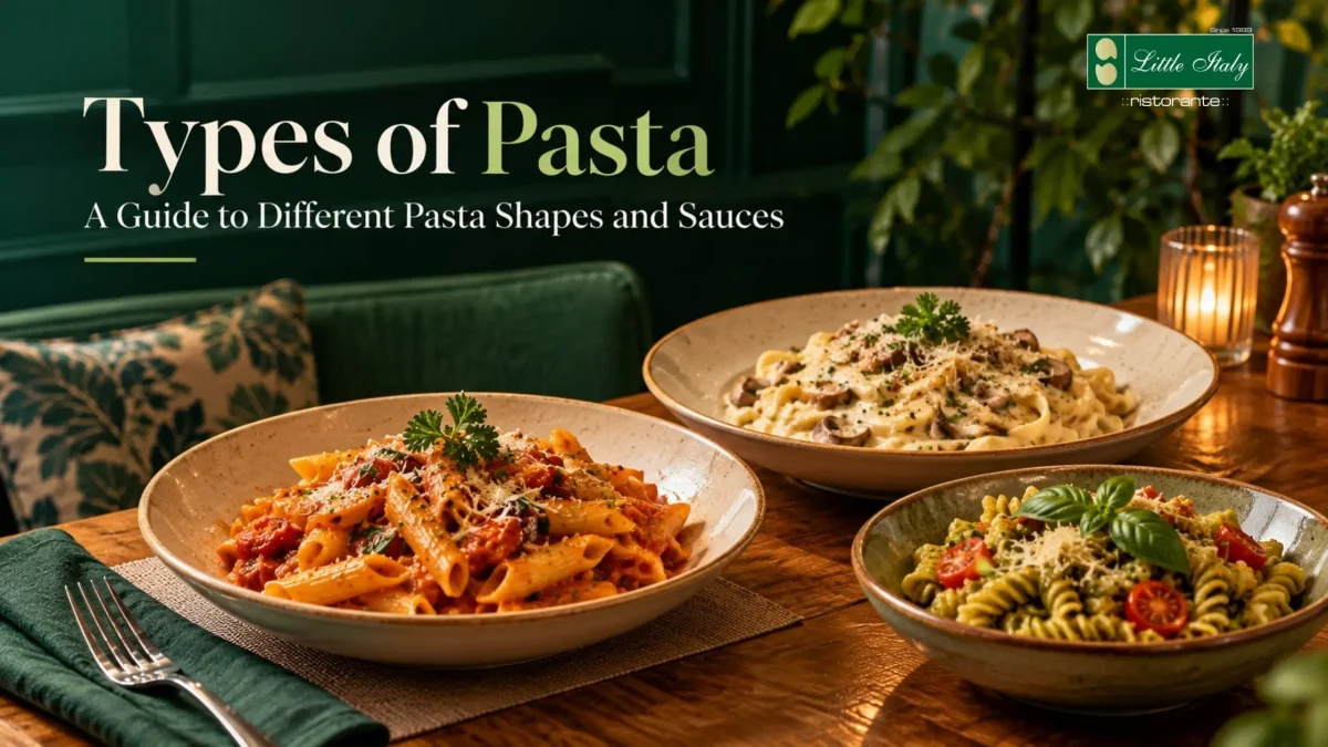 Types of Pasta: Shapes and Sauces Guide | Little Italy Udaipur